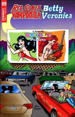 Red Sonja and Vampirella Meet Betty and Veronica issue 9-D Dan Parent Cover