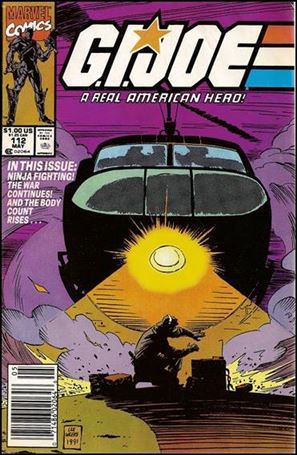 G.I. Joe: A Real American Hero issue 112-B Newsstand Cover
