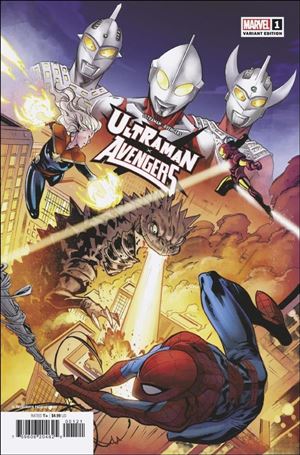 Ultraman X Avengers (2024) issue 1-C Francesco Manna Cover