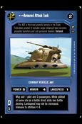 Star Wars: Theed Palace Limited (Base Set) card 55 Armored Attack Tank