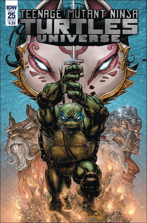 Teenage Mutant Ninja Turtles Universe issue 25 Freddie E. Williams II Cover