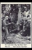 Gomer Pyle (Base Set) card 61 'Do I Look Like A Big, Ugly Bear, Pyle?'