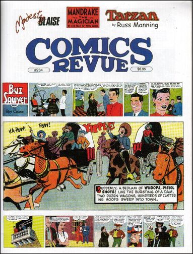 Comics Revue issue 234 Buz Sawyer by Roy Crane