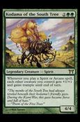 Magic the Gathering: Champions of Kamigawa (Base Set) card 223 Kodama of the South Tree