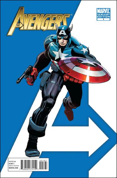 Avengers (2010) issue 1-D John Romita Jr. 1:75 Character Cover