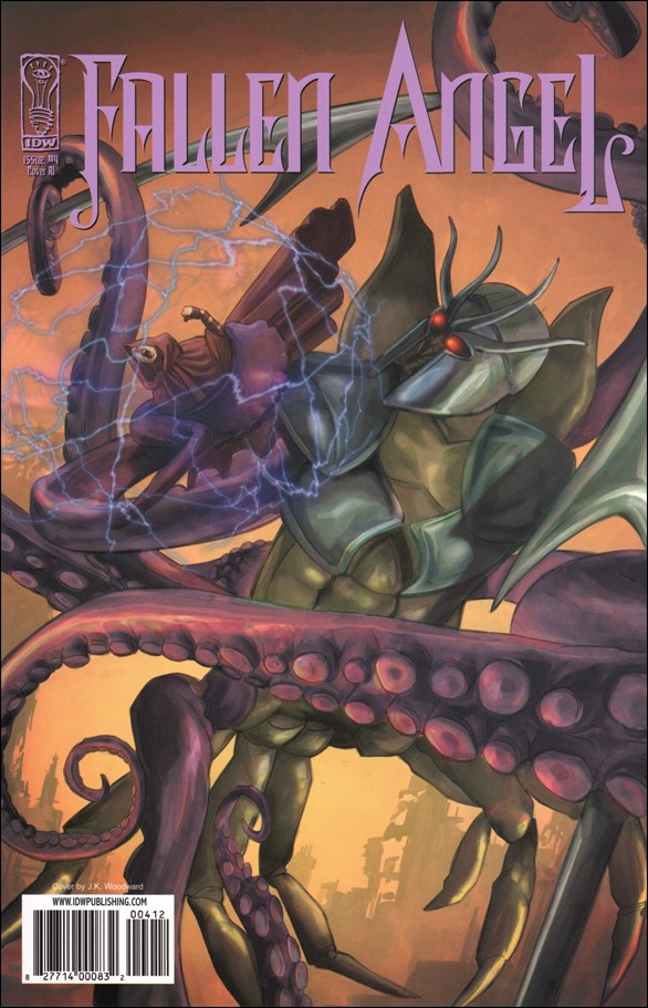 Fallen Angel: Reborn issue 4-C J.K Woodward 1:?? Cover