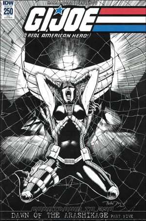 G.I. Joe: A Real American Hero issue 250-K Netho Diaz Black & White Convention Cover