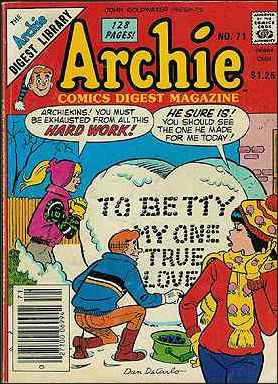 Archie Digest Magazine issue 71-Z-INVALID