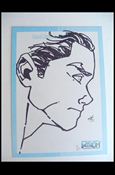 Michael Turner's Fathom (Case Topper 5X7 Sketch Card Subset) card 1-C Chance Calloway