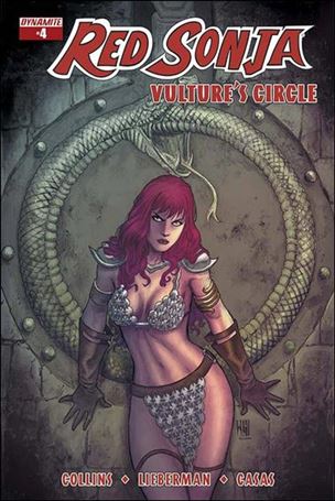 Red Sonja: Vulture's Circle issue 4-B Walter Geovani Cover