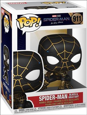 POP! Marvel figure 911 Spider-Man Black & Gold Suit