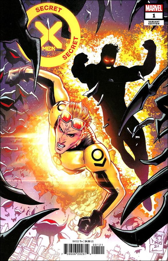 Secret X-Men issue 1-B Tony Daniel Cover
