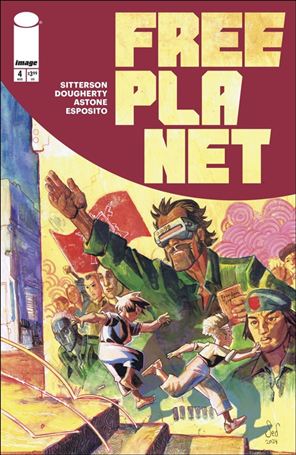 Free Planet (2025) issue 4-C Jed Dougherty Foil 1:25 Cover