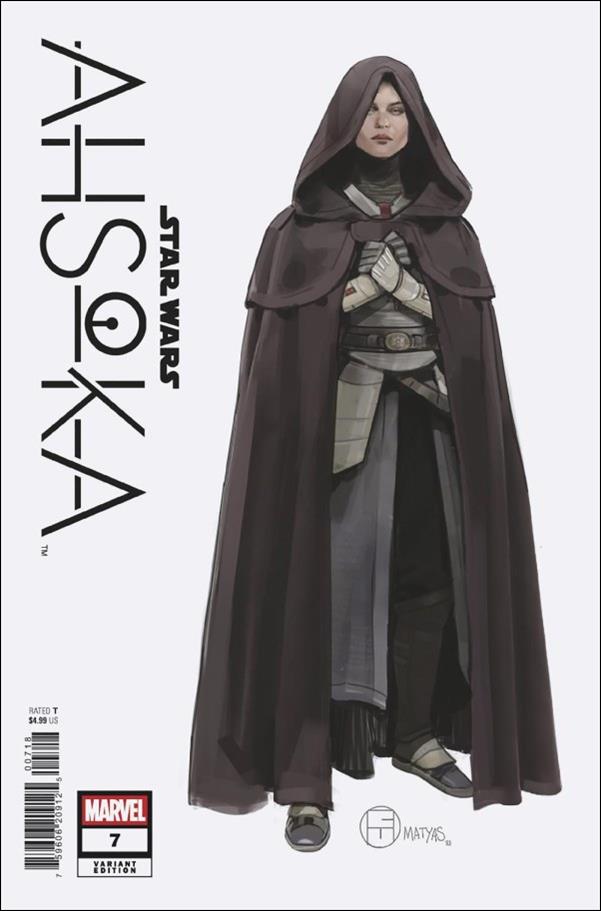 Star Wars: Ahsoka issue 7-C Brian Matyas Concept Art 1:10 Cover