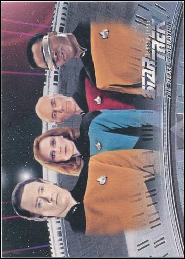 Star Trek: The Next Generation - The Episode Collection Season Three (Base Set) card 206 Mission Chronology - Card B