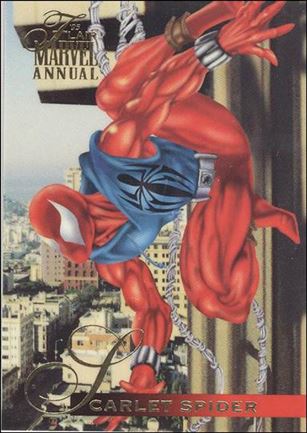 Marvel Annual Flair '95 (Base Set) card 60 Scarlet Spider