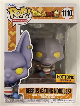 POP! Animation figure 1110 Beerus (Eating Noodles)