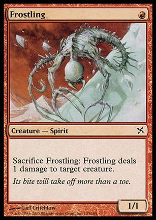 Magic the Gathering: Betrayers of Kamigawa (Base Set) card 103 Frostling