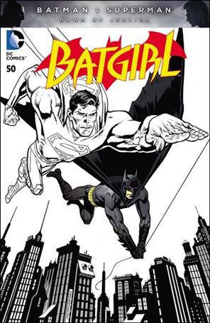 Batgirl (2011) issue 50-D Unbagged Kevin Nowlan Character Spotlight Cover