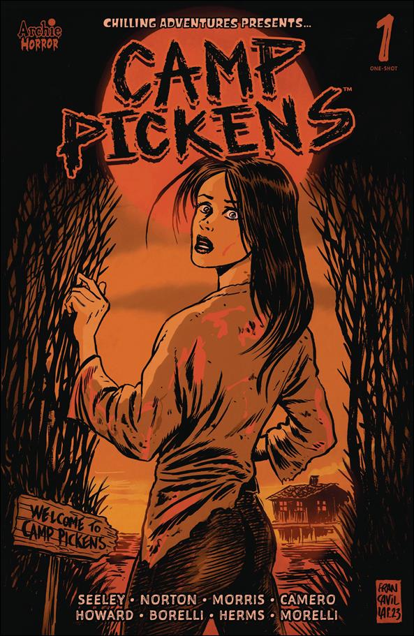 Chilling Adventures Presents...Camp Pickens issue 1-B Francesco Francavilla Cover