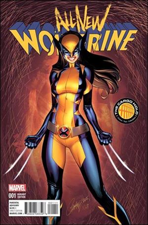 All-New Wolverine  issue 1-J J. Scott Campbell Cargo Hold Cover