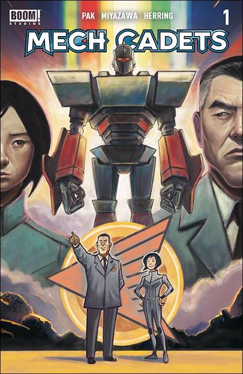 Mech Cadets issue 1-B Sonny Liew Cover