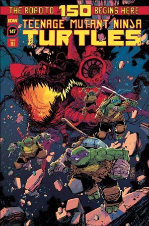Teenage Mutant Ninja Turtles (2011) issue 147-C Jorge Corona 1:10 Cover