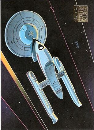 Star Trek Master Series: Series 2 (Base Set) card 60 U.S.S. Excelsior