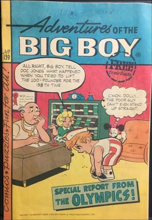 Adventures of the Big Boy issue 139 East Coast Cover