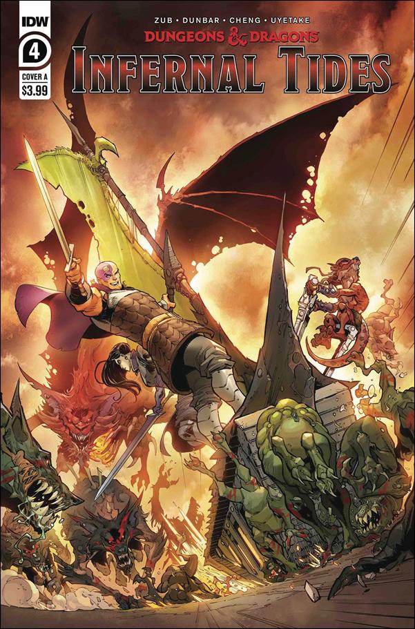 Dungeons & Dragons: Infernal Tides issue 4 Max Dunbar Cover