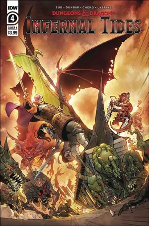Dungeons & Dragons: Infernal Tides issue 4 Max Dunbar Cover