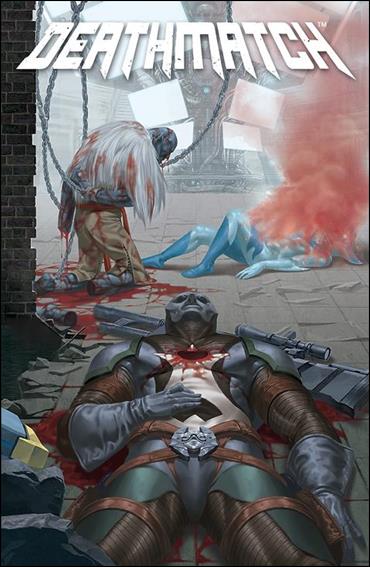 Deathmatch issue 5-D Jung-Geun Yoon "Morgue" Cover