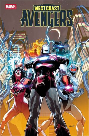 West Coast Avengers (2025) issue 9-B Scott Godlewski Cover