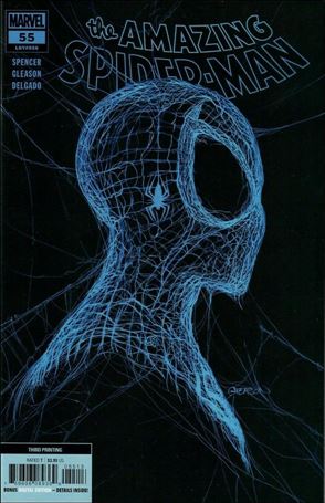 Amazing Spider-Man (2018) issue 55-H Patrick Gleason Blue Cover (3rd Printing)