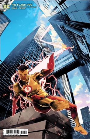 Flash (1959) issue 799-D Edwin Galmon 1:25 Cardstock Cover