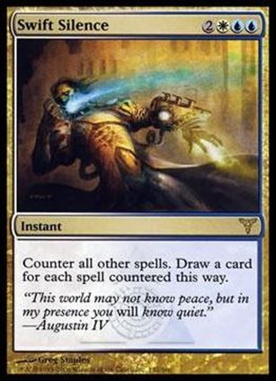 Magic the Gathering: Dissension (Base Set) card 132 Swift Silence