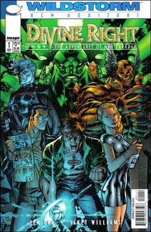 Divine Right issue 1-B Unbagged Jim Lee Cover