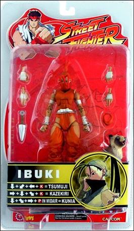 Street Fighter (Round 4) figure 4-B Ibuki (Orange)