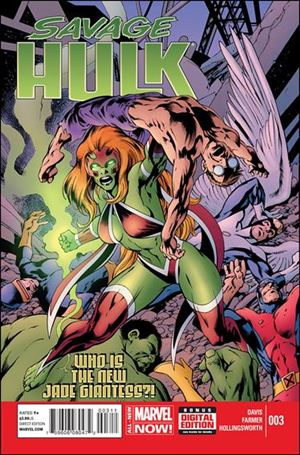 Savage Hulk (2014) issue 3 Alan Davis Cover