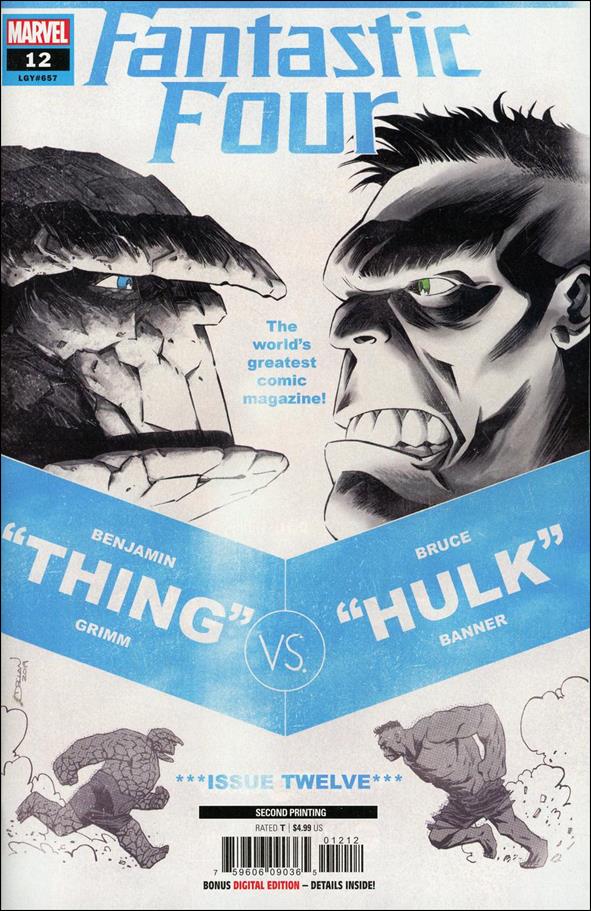 Fantastic Four (2018) issue 12-C Declan Shalvey Cover (2nd Printing)