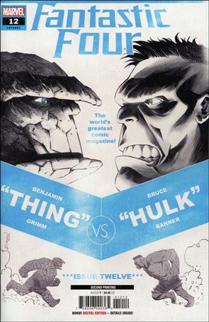 Fantastic Four (2018) issue 12-C Declan Shalvey Cover (2nd Printing)