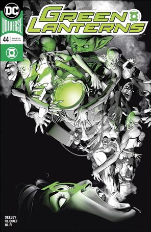 Green Lanterns issue 44-B Brandon Peterson Cover