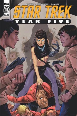 Star Trek: Year Five issue 19 Stephen Thompson Cover