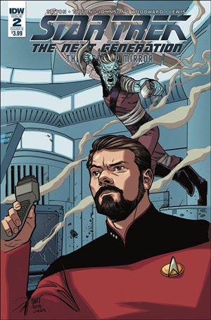Star Trek: The Next Generation: Through The Mirror issue 2-B Chris Johnson Cover