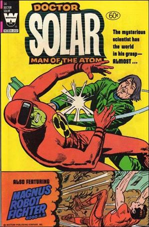 Doctor Solar, Man of the Atom (1962) issue 30-B White Logo