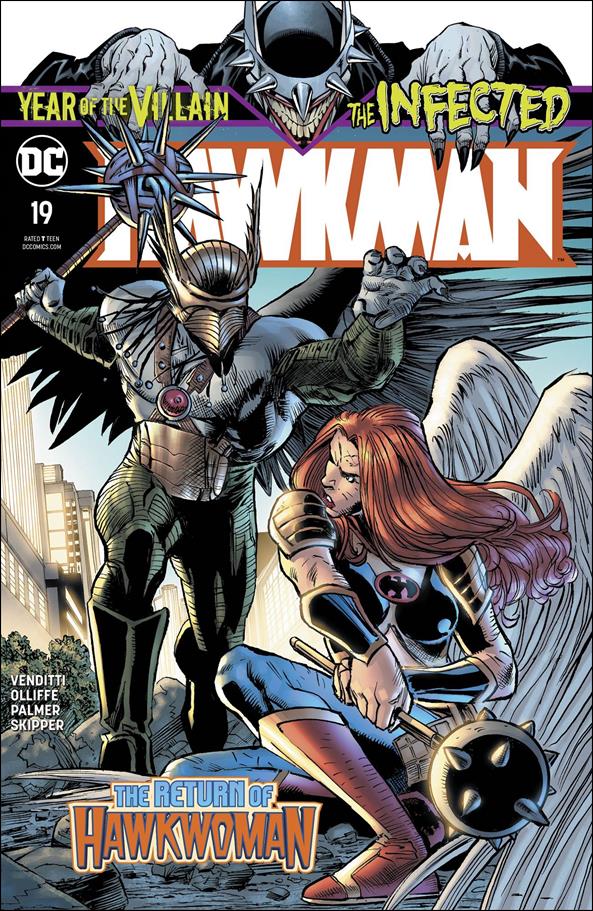 Hawkman (2018) issue 19 Pat Olliffe Cover