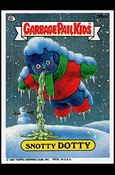 Garbage Pail Kids: Series 10 (Base Set) card 386a Snotty Dotty