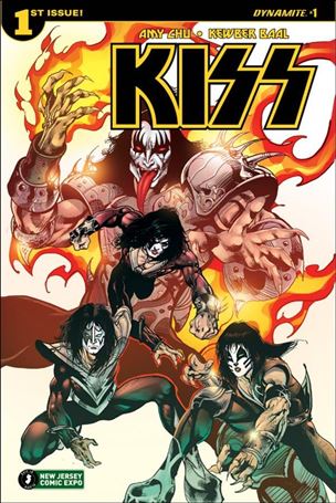 Kiss (2016) issue 1-V New Jersey vvComics by Roberto Castro Cover