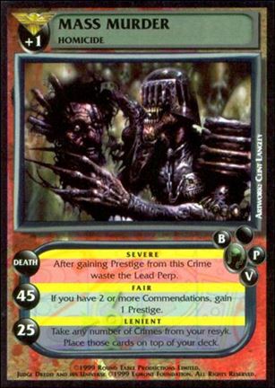 Dredd: The Card Game card 16 Mass Murder