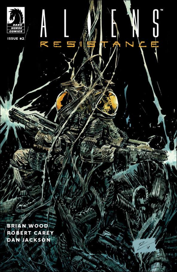 Aliens: Resistance issue 2 Roberto De La Torre Cover